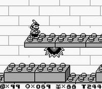 une photo d'Ã©cran de Super Mario Land 2 sur Nintendo Game Boy